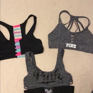 VS Pink Sports Bras
